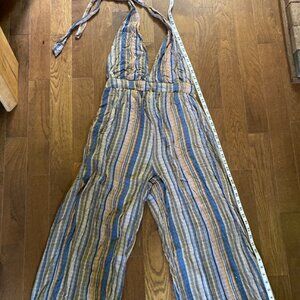 Striped Jumpsuit